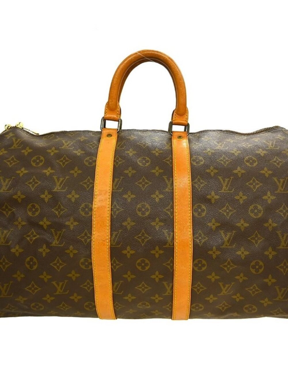 BUYIT LOUIS VUITTON KEEPALL 50 TRAVEL HANDBAG MONOGRAM M41426 851MB BQ00236 - Picture 1 of 14